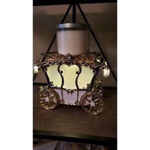 Bath & Body‎ Works Disney Cinderella Carriage Light Up 3-Wick Candle Holder 2025